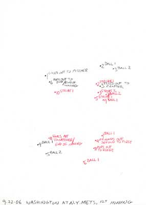 9-22-06 Washington at N.Y. Mets, 1st Inning