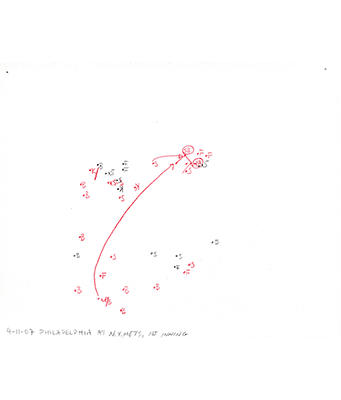 4-11-07 Philadelphia at N.Y. Mets, 1st Inning