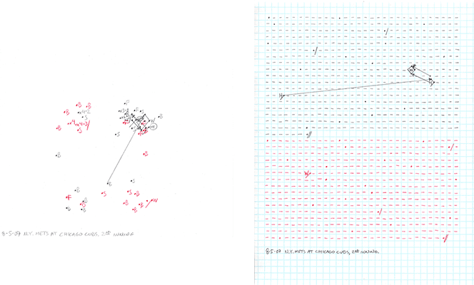 8-05-07 N.Y. Mets at Chicago Cubs, 2nd Inning