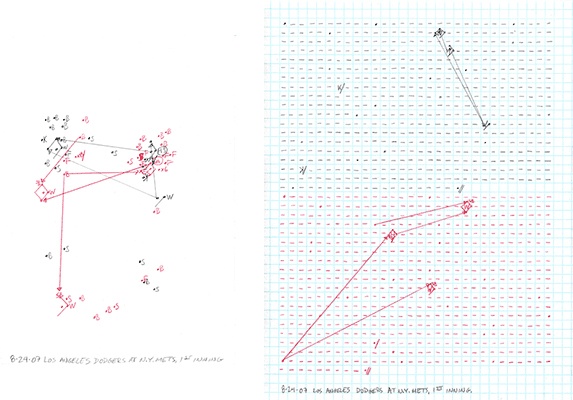 8-24-07 L.A. Dodgers at N.Y. Mets, 1st Inning