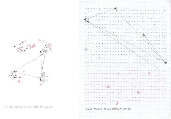 9-11-07 Atlanta at N.Y. Mets, 2nd Inning